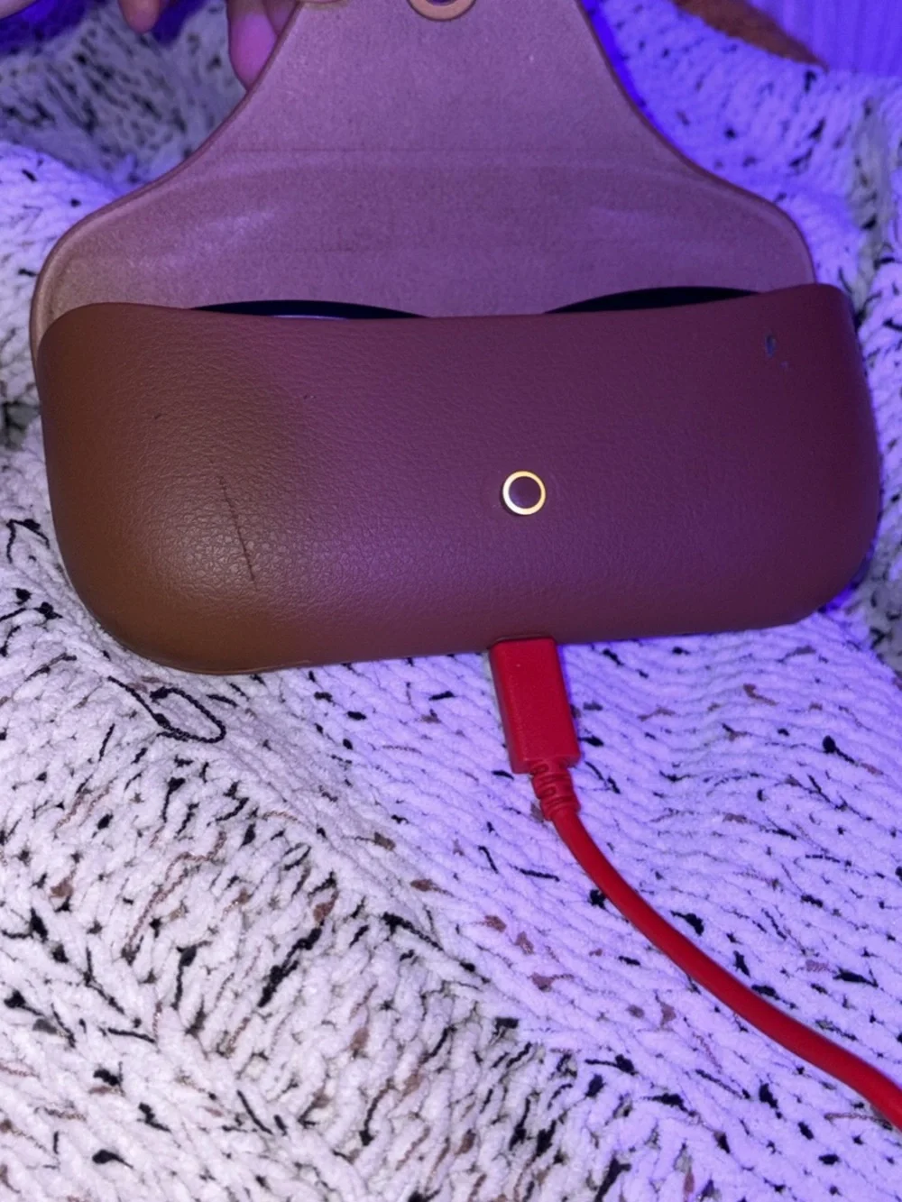 Ray-Ban Black Wayfarer Glasses with Brown Case